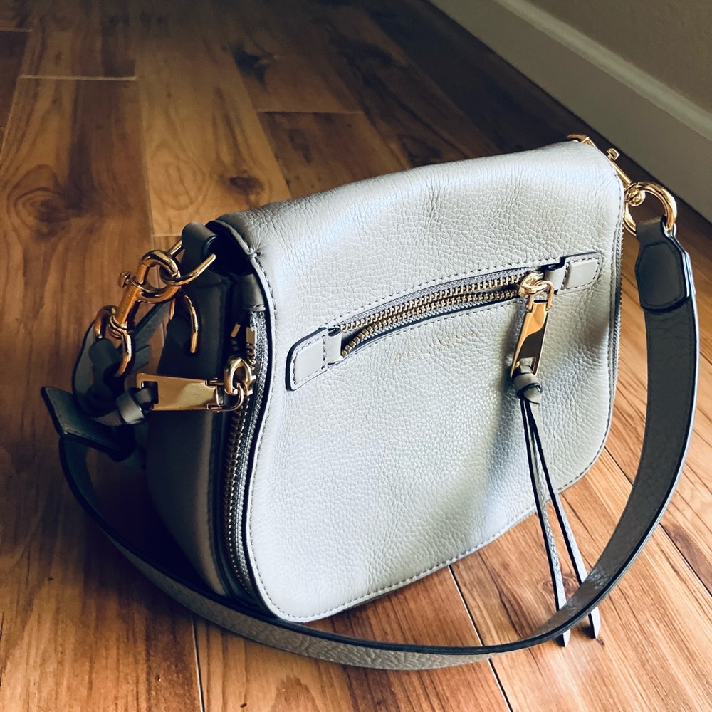 Nearly New Marc Jacobs Medium Recruit Saddle Crossbody Leather